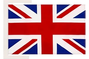 AZ FLAG Bandiera Regno Unito 45 x 30 cm - Bandierina Britannica – Inglese – Uk 30 x 45 cm Cordicelle