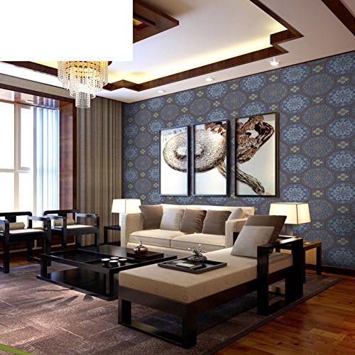 Chinoiserie wallpaper non-woven wallpaper Background study the living room wall-papers-C