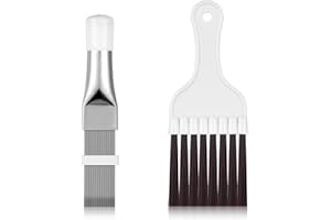 BREMOROU Zestaw do czyszczenia suszarek i klimatyzacji, szczotka nylonowa, grzebień kondensatorowy