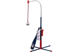 Franklin Sports Grow-with-Me Kids Baseball Batting Tee + Stand Set for Youth + Toddlers - Youth Baseball, Softball + Teeball Hitting Tee Set for Boys + Girls