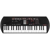 Casio SA-81 Mini klavye, 44 mini tuşlu, siyah
