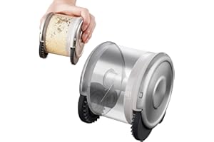 COLEESON Picadora de Ajos, Prensa de Ajo Manual, Cortador de Comida, Cuchillas de Acero Inoxidable Resistentes y Fáciles de Usar, Herramienta Ideal para La Cocina Del Hogar (1PCS)