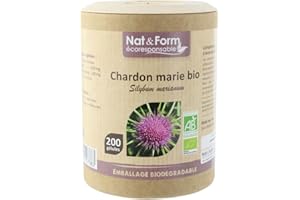 NAT & FORM Nat&Form ECORESPONSABLE CHARDON MARIE BIO 200 Gélules