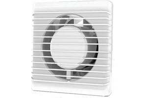 MKK PLUMBING4HOME Basso consumo energetico bagno cucina silenziosa cappa 125mm con ritardo estrazione di ventilazione timer