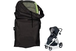 Bavooty Impermeable Cochecito Bolsa,Bolsa Cochecito Bebe,Bolsa de Cochecitos de Viaje,Bolsa de Transporte Bebé Cochecito,Kinderwagen Tasche für Flugzeug Reisen,114x39x30cm