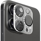 BUFF LABS iPhone Kamera Lens Koruyucu, 16 Pro / 16 Pro Max Uyumlu, Şeffaf