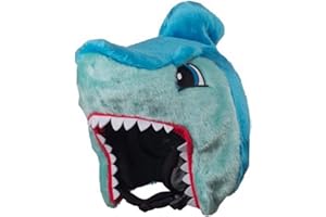 Hoxyheads Shark - Casco de esquí, Color Azul