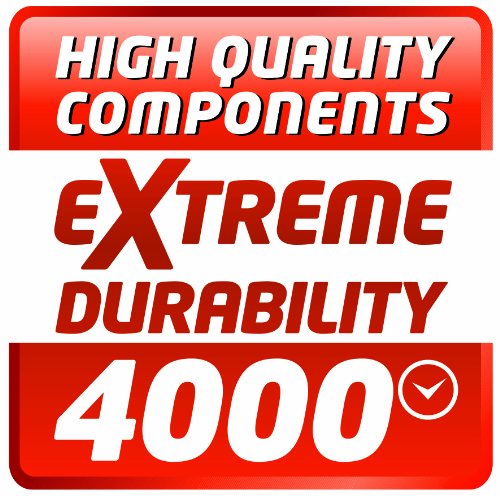 Einhell Kompressor TE-AC 480/100/10 D (3,0 kW, 100 L, Ansaugleistung 480 l / min, 10 bar, ölgeschmiert, Riemenantrieb, große Räder und Haltebügel) - 9