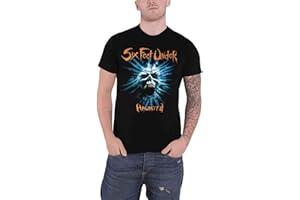 Plastichead Six Feet Under T Shirt Haunted Band Logo Nouveau Officiel Homme Noir