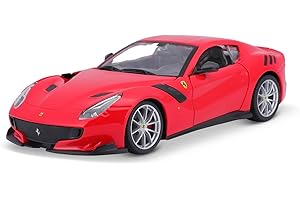 Bburago Burago Ferrari F12tdf en Escala 1:24 (18-26021), f12 tdf, Rojo