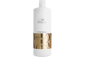 Wella Professionals Oil Reflections Luminous Reveal Shampoo – Moisturising & Cleansing for Long-lasting Softness & Shine, Suitable for All Hair Types