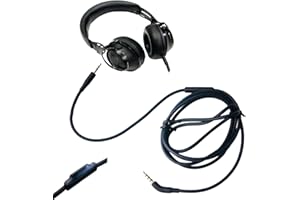 V-MOTA Club 700 BT Audiokabel mit Mikrofon, kompatibel mit JBL Club 700 BTNC, Club 950 NC, Tune 770NC 760NC 750BTNC 700BT 710BT 660NC 600BTNC, 2,5 mm auf 3,5 mm Stecker (1,2 m)