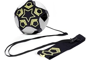 Diko Fußball Kick Trainer, Fussball Trainingszubehör, Fußballtrainingshilfe, Solo Fußball Trainer, perfekt für die Verbesserung der Fußballfähigkeiten, Geeignet für Kinder und Erwachsene