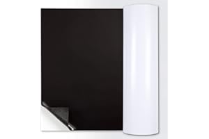 The Magnet Shop Große Selbstklebende Magnetfolie, extra Starke Fahrzeugqualität für Werbetechnik und schwere Beanspruchung – Autobahnqualität (Schwarz, 62 x 42 cm Rolle [1,5 mm dick])