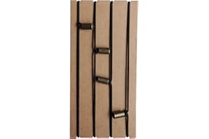 WANDERINGS Elastici per taccuini da viaggio – (11x16 cm) – Elastici per diari di viaggio ricaricabili in formato piccolo passaporto – Sostituzione degli elastici di collegamento – Set di 4 con