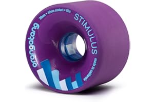 Orangatang Stimulus - Ruedas para monopatín Freeride de 70 mm (Juego de 4)