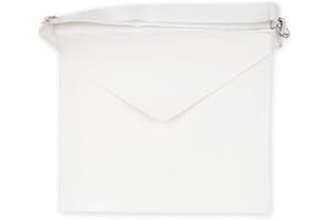 THE MASONIC COLLECTION Masonic Craft Entered Aprendiz - Delantal de piel sintética