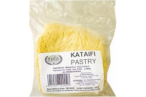 By Pufai Grocery, Kadaifi Pastry Threads Fresh Kadayif Turkish style dessert kunefe kadayif Kataifi Dubai Chocolate 400 Gram