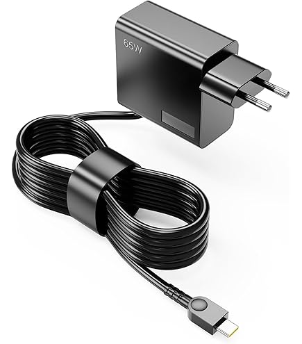 Lenovo ADL100YAC3A Alimentatore Originale USB-C 100W Per IdeaPad 5, Con Cavo, Nero