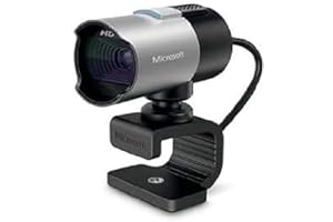 Microsoft LifeCam Studio Webcam 1280 x 720 Pixels USB 2.0 Noir, Argent