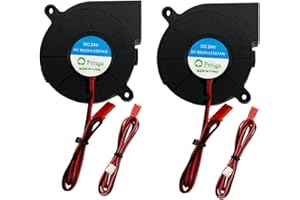 Furiga 24V 5015 Ventola DC 50X50X15mm Ventola di Raffreddamento Radiale Cavo 1.2M per Stampante 3D Ventola Dissipatore di Calore 2 PZ