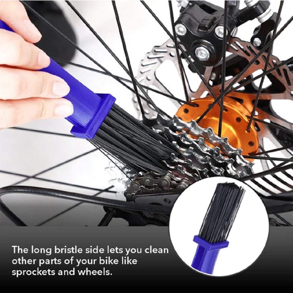 E-COSMOS Multipurpose Cycle Motorcycle Bike Chain Cleaner Brush - Image 6