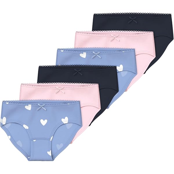 Soutien-Gorge Fille NAME IT - Lot De 2 - Coton Élasthanne - Sans Armature - Bretelles Ajustables