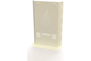 GIANSANTI PROTEZIONE STUFA CON DOPPIO PANNELLO PER LA MASSIMA SICUREZZA DEI BAMBINI CONTRO LE USTIONI (AVORIO + BASE)