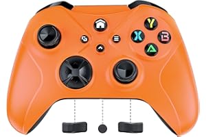 FOIRCEADAL Wireless Controller for XBO X-One [Need Window Upgrade S/X PC, 3.5 mm Audio Built Speakers, Adaptive Gaming WiFi Turbo/Vibration/Gyro/Wake-up function