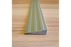 ZZLQIAN PVC Rubber Solid Non-Slip Ramp Threshold Reducer-Wheelchair Threshold Transition Strip-Butt Up Threshold-Moldings Trim-for Doorways Floor Tile Edge Wheelchair Scooter 3pack(32×3×1cm Grey)