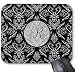 Produktbild Professional Gaming Non-Slip Mouse Pad Black and White Fine Shading Pattern-Monogrmed Mouse Pad