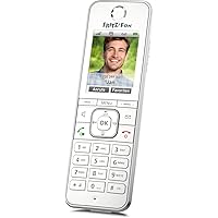 AVM FRITZ!Fon C6 DECT-Komforttelefon (hochwertiges Farbdisplay, HD-Telefonie, Internet-/Komfortdienste, Steuerung FRITZ…