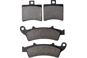 KYN Bremsbeläge für Aprilia Atlantic 125 2003-2008 2010, Atlantic 200 250 2003-2005, Atlantic 300 2010-2011 Motorrad vorne hinten organische Scheibe.