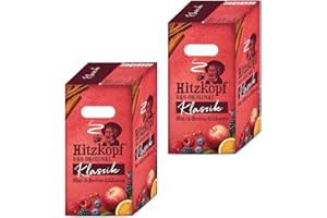 BIELMEIER Hitzkopf Glühwein Punsch Klassik 9% vol 2x 10 Liter Karton-BoxDer Genuss und die Qualität aus dem Bayerischen Wald