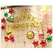 Produktbild RotSale® 19er Set Weihnachten Folienballon Luftballon Aluminiumfolie Heliumballon Weihnachtsdeko + Gratis Fußpumpe + Klebband + Schleifenband