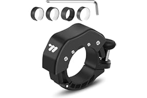 BDHYYM Timbre de Bicicleta Timbre Bicicleta Mini Campana Aleación de Aluminio para Manillar 22,2 a 31,8 mm Accesorio de Bicicleta para MTB Carretera Bici Plegable Ebike