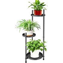 Support Plantes Métal STLOVe - Lot De 5 Tailles - Rond Et Ajouré - Pour Intérieur/Extérieur - Max 50kg