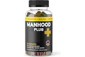 MAYPRODUCTS Manhood Plus Gommes | Conçu pour les hommes actifs | Qualité supérieure | 60 gommes (2)