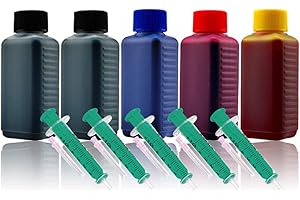 CENADO 500ml Nachfülltinte Refillset Druckertinte für HP-Druckerpatrone 364 364XL