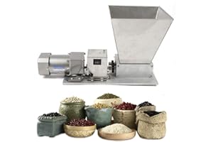 FETCOI Molinillo de granos eléctrico 4L Molino triturador de cereales molienda ajustable para cereales cebada trigo Maíz 75RPM