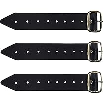 2 Cinghie Estensione Per Kilt In Pelle PU - 40x3 Cm, Fibbie Regolabili, Per Abbigliamento E Fai-Da-Te - Foto 5