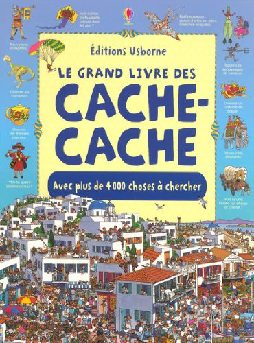 couverture de : LE GRAND LIVRE DES CACHE-CACHE