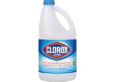Clorox Original Liquid Bleach, Household Cleaner And Disinfectant, Kills 99.9% Germs And VirUses, 1.89L