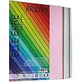 BRUSTRO Elle Erre Coloured Card Stock Craft Paper A4 Size 220 GSM Mixed Soft Colours 24 Sheets Pack(12 Colours X 2 Sheets)