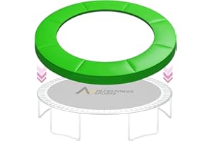 ULTRAPOWER SPORTS Cuscino di Protezione del Trampolino Ø 244 305 366 396 397 400 426 427 cm, Copertura del Bordo del Trampolino Elastico, Cuscino di Sicurezza di Sostituzione, 100% Resistente ai Raggi UV, Antistrappo