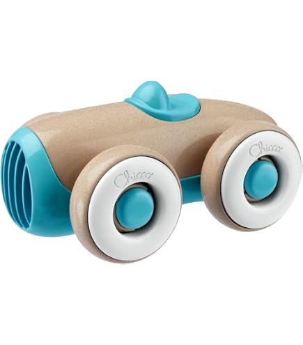Chicco Rolling Wheels Stadt Patrol – 3 Mini-Ballfahrzeuge Mit Polizei-Design – Kugelförmig, Bewegen Sich In Jede Richtung – Für Babys Ab 1 Jahr