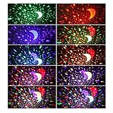 XFH LED Sternenhimmel Projektor Nachtlichter Beleuchtunglampe Stern Lichterprojektor 360 Grad Drehen für Kinder Baby Zimmer Schlafzimmer Kinder Geschenk - 6