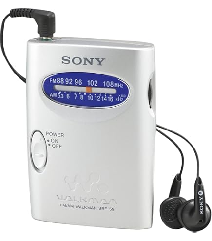 Sony SRF-S84 FM/AM Super Compact Radio Walkman with MDR Fontopia