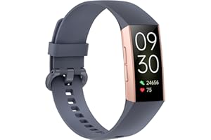IMFRCHCS Smartwatch, Orologio Smartwatch per Uomo e Donna con Fitness Tracker, Schermo Touch Amoled da 1,1", Smartwatch Impermeabile IP68, Contapassi, Cardiofrequenzimetro e Misuratore Di Per Android iOS
