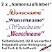 Produktbild myrockshirt 2X Namensaufkleber Rafael/Raphael Name Wunschname Aufkleber UV & wasserfest, freie Farbwahl, Schriftart wählbar, Namen Sticker, Namensetiketten, Namensaufkleber, Namenssticker, NA